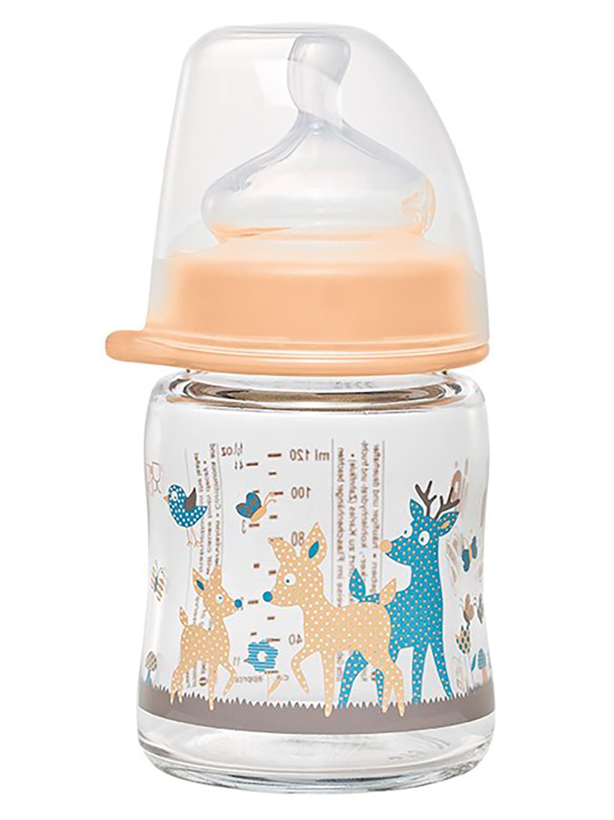 Nip 120 Ml Cam Biberon Kız 0 Ay+ - Pembe