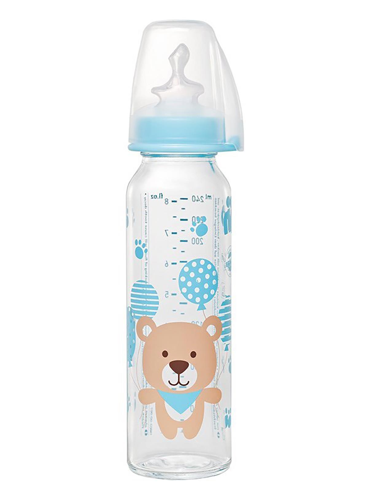 Nip 250 Ml Cam Biberon 0-6 Ay - Mavi