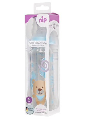 Nip 250 Ml Cam Biberon 0-6 Ay - Mavi