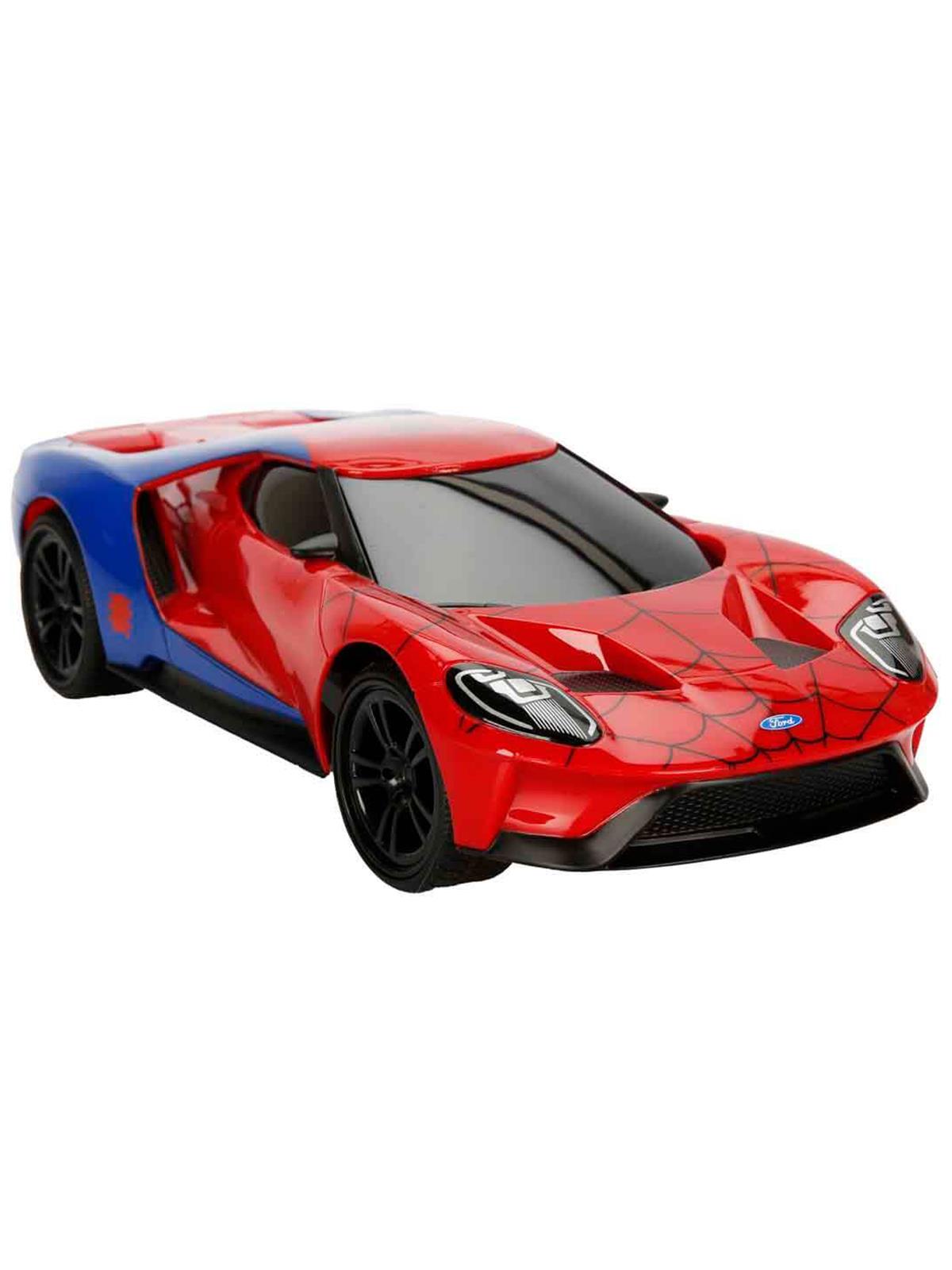 Jada Toys 1:16 Marvel Spiderman 2017 Ford GT USB Şarjlı Uzaktan Kumandalı Araba