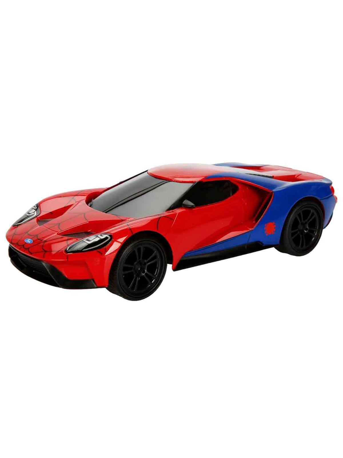 Jada Toys 1:16 Marvel Spiderman 2017 Ford GT USB Şarjlı Uzaktan Kumandalı Araba