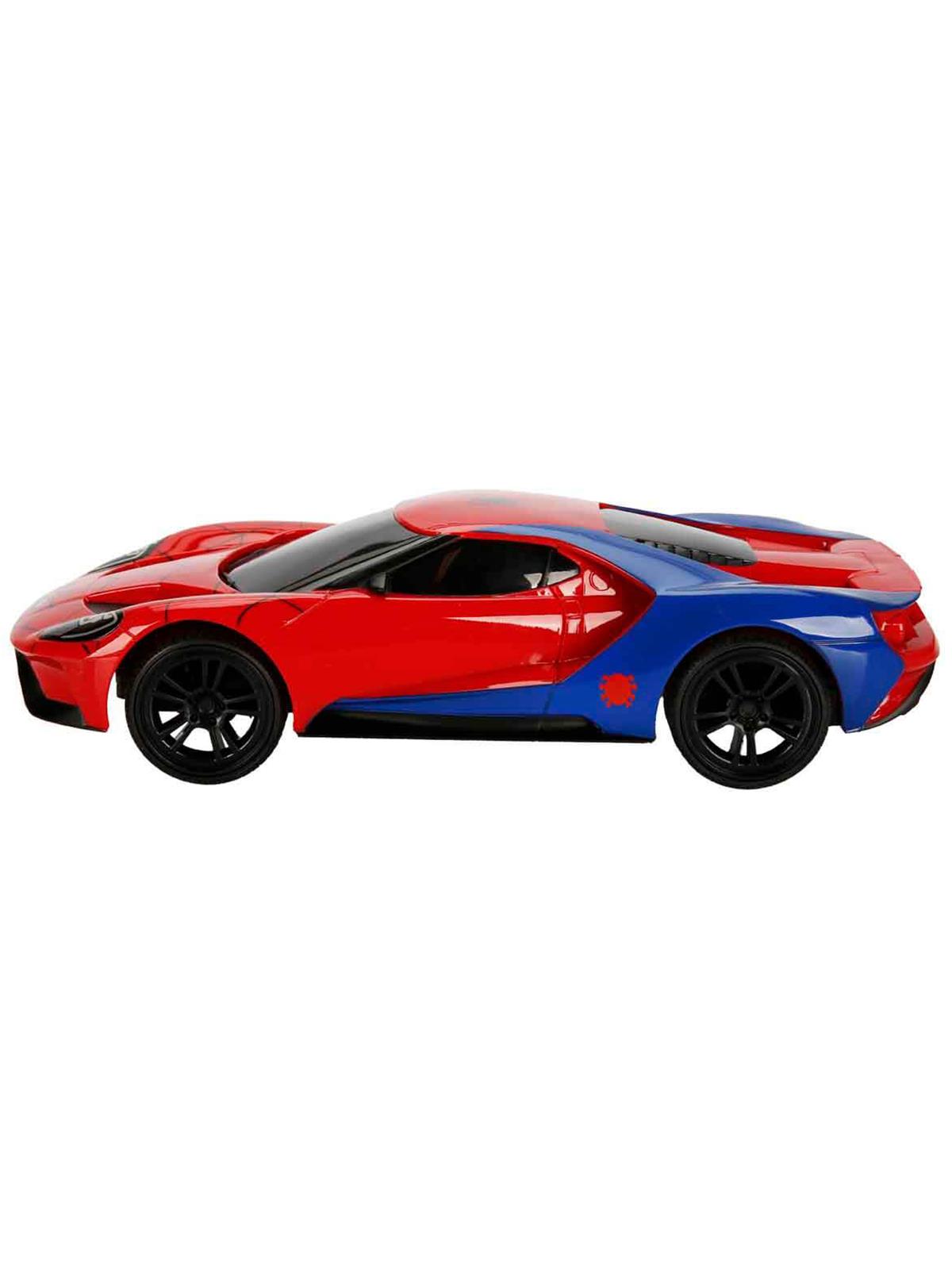 Jada Toys 1:16 Marvel Spiderman 2017 Ford GT USB Şarjlı Uzaktan Kumandalı Araba