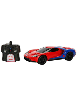 Jada Toys 1:16 Marvel Spiderman 2017 Ford GT USB Şarjlı Uzaktan Kumandalı Araba