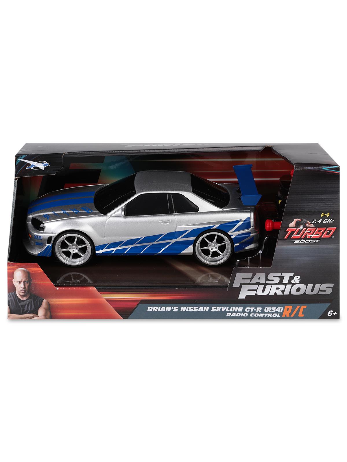 Jada Toys 1:24 Fast & Furious Nissan Skyline GTR Uzaktan Kumandalı Araba