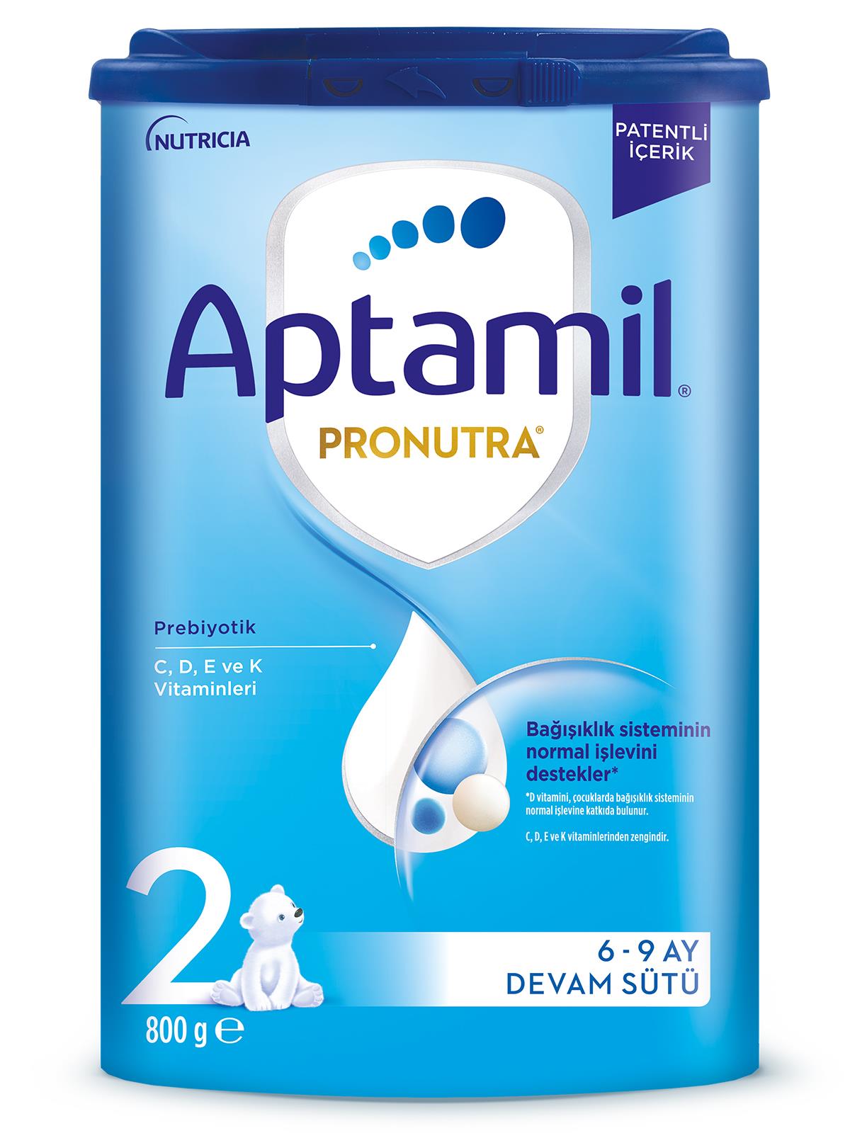 Aptamil 2 Devam Sütü 800 g  6-9 Ay Akıllı Kutu