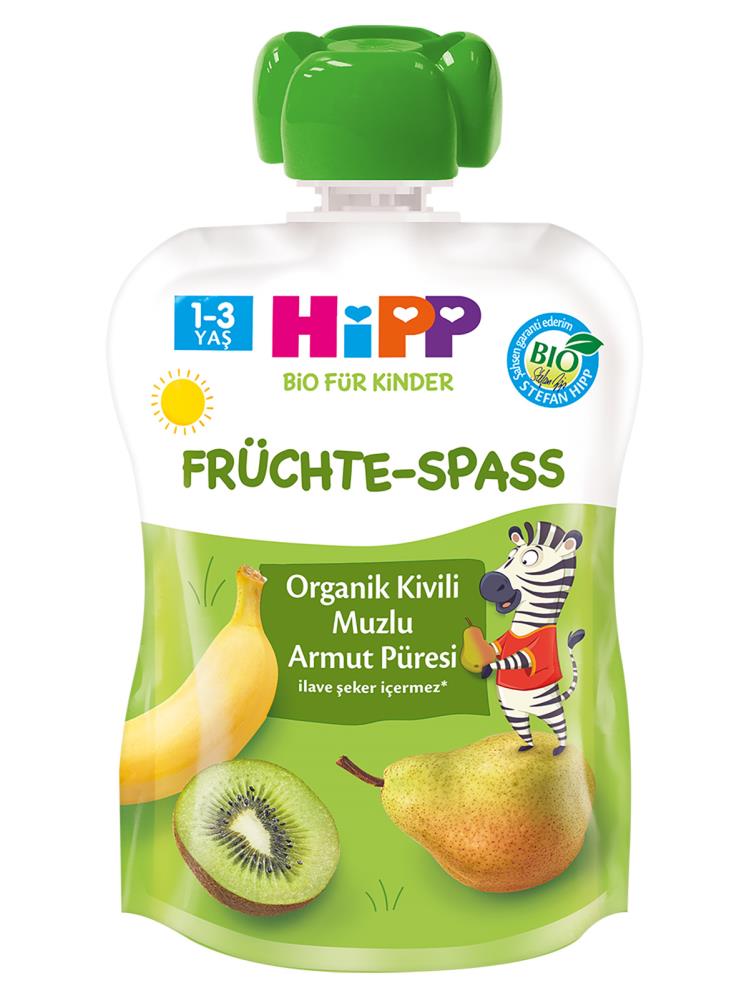 Hipp Organik Kivili Muzlu Armut Püresi