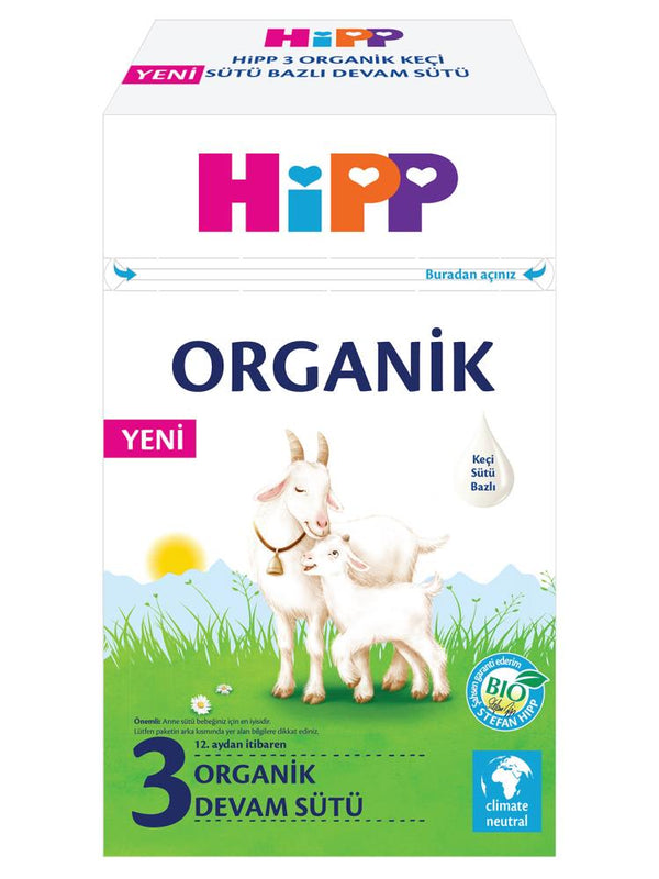 HiPP 3 Organik Keçi Sütü Bazlı Devam Sütü 400 gr