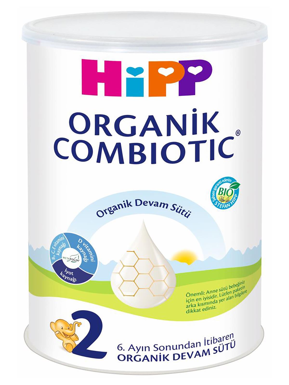 Hipp Organik 2 Bebek Devam Sütü 350 gr
