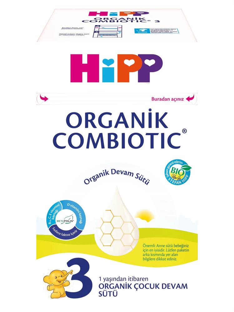 Hipp 3 Organik Combiotic Bebek Sütü 800 gr