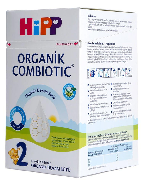 Hipp 2 Organik Combiotic Bebek Sütü 800 gr
