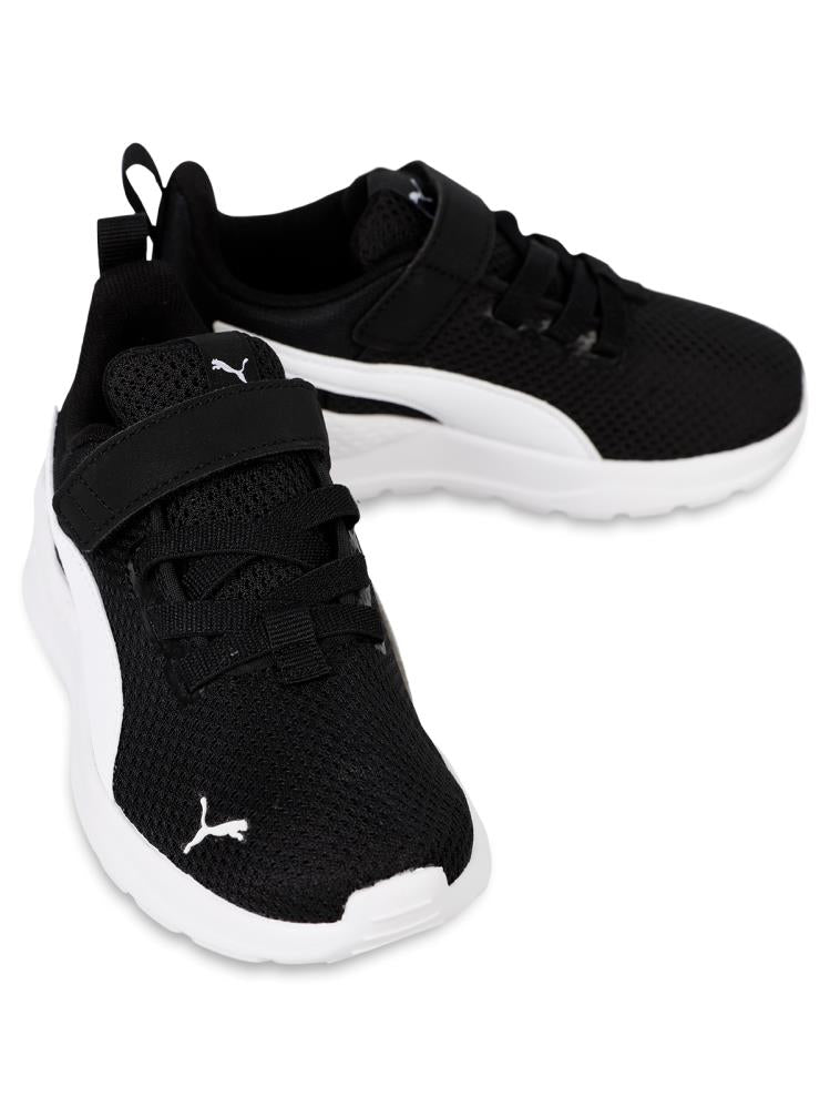 Puma Anzarun Lite AC PS Erkek Çocuk Spor Ayakkabı 28-35 Numara  - Siyah