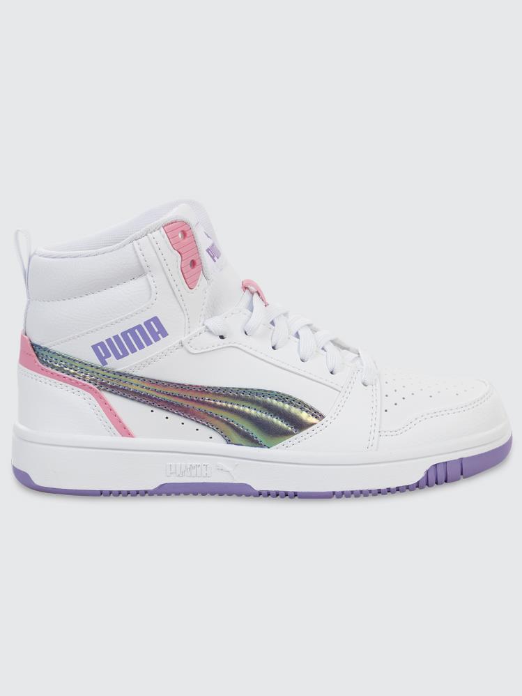 Puma Rebound V6 Mid Bouncy Sky Jr - Beyaz