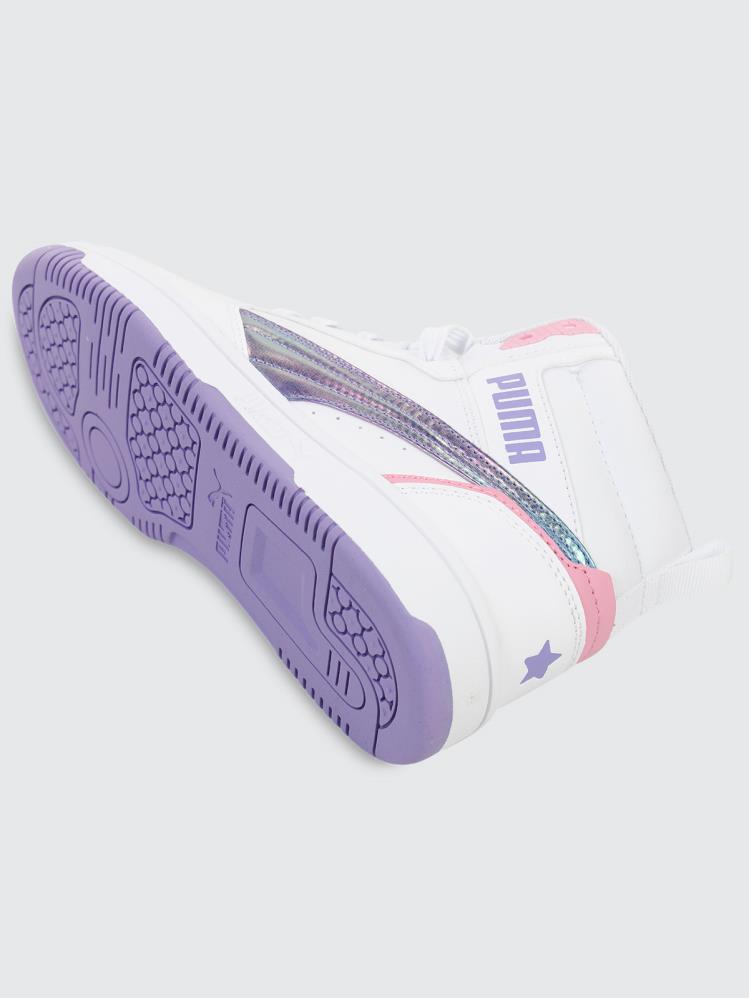 Puma Rebound V6 Mid Bouncy Sky Jr - Beyaz