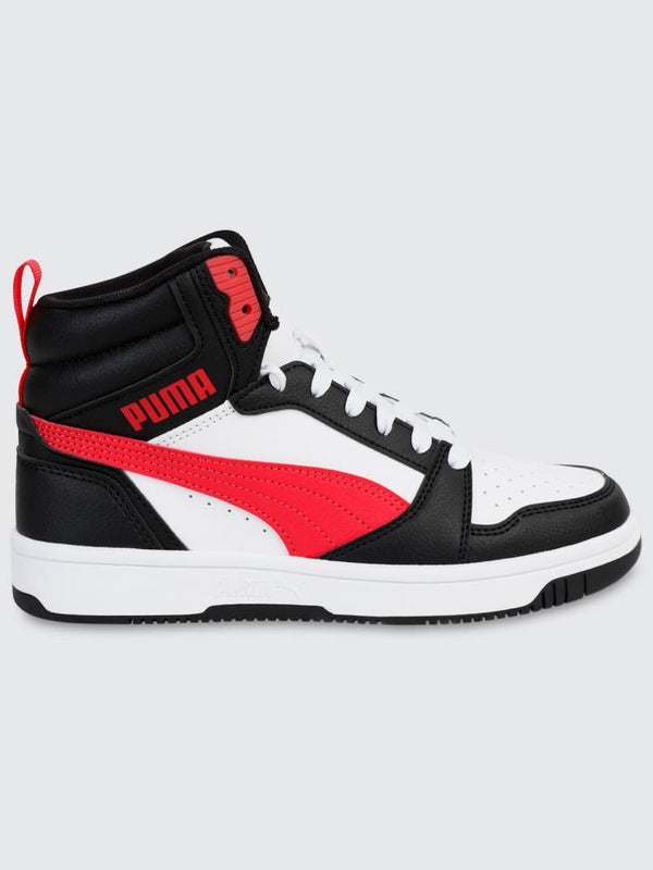 Puma Rebound V6 Mid Jr - Siyah