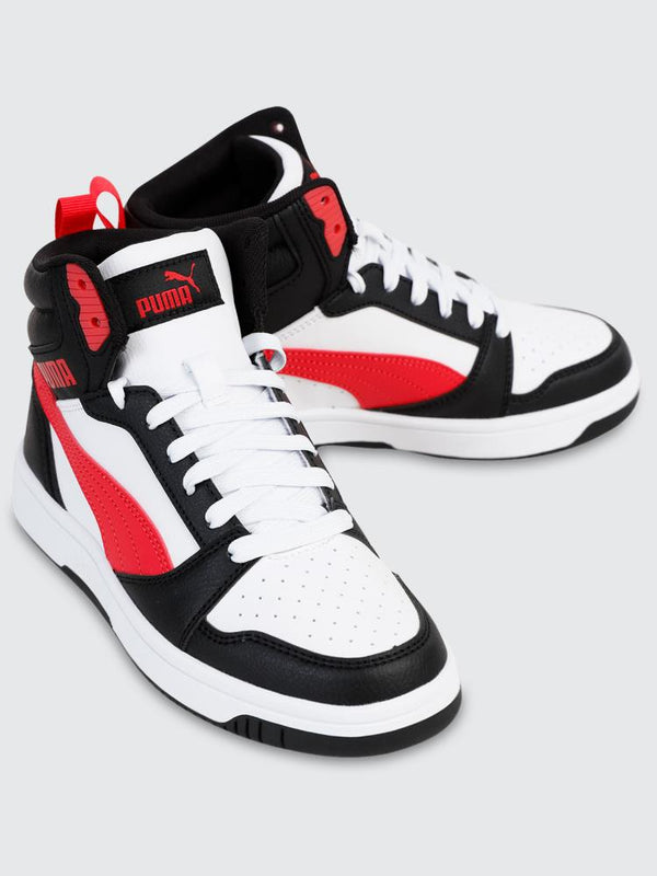 Puma Rebound V6 Mid Jr - Siyah