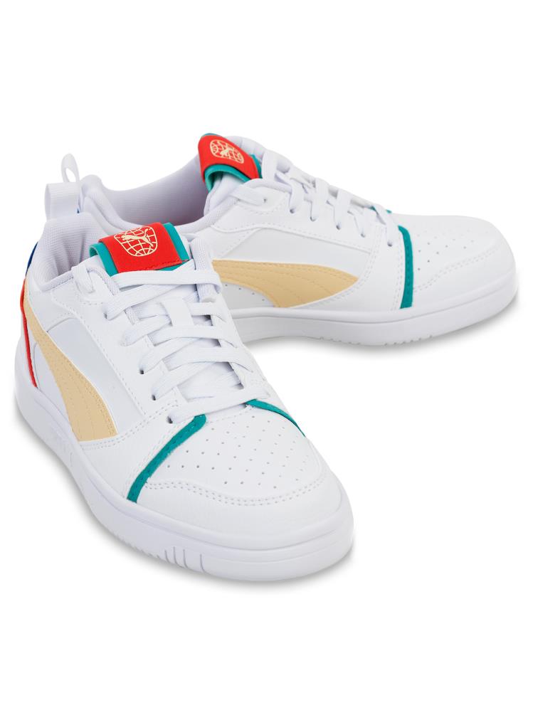 Puma Rebound V6 Lo ReadySetBetter Jr - Beyaz