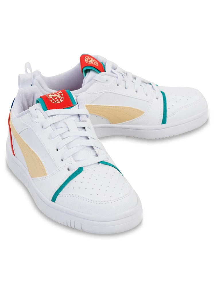 Puma Rebound V6 Lo ReadySetBetter Jr - Beyaz