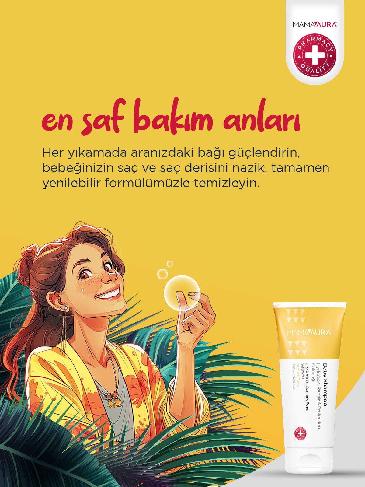 Mamaaura Bebek Şampuanı 200 ml