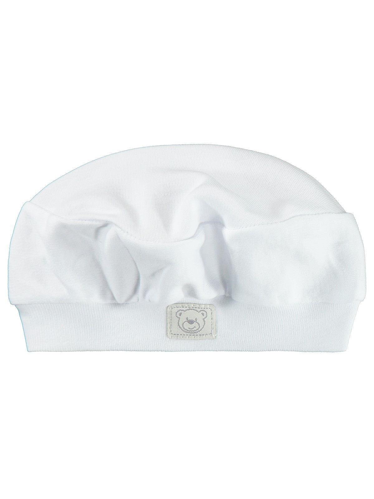 Civil Baby Ayıcık Kafa Unisex Aşçı Şapka - Beyaz
