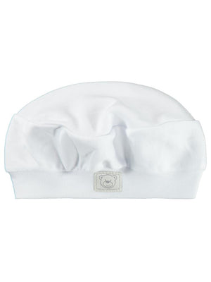Civil Baby Ayıcık Kafa Unisex Aşçı Şapka - Beyaz