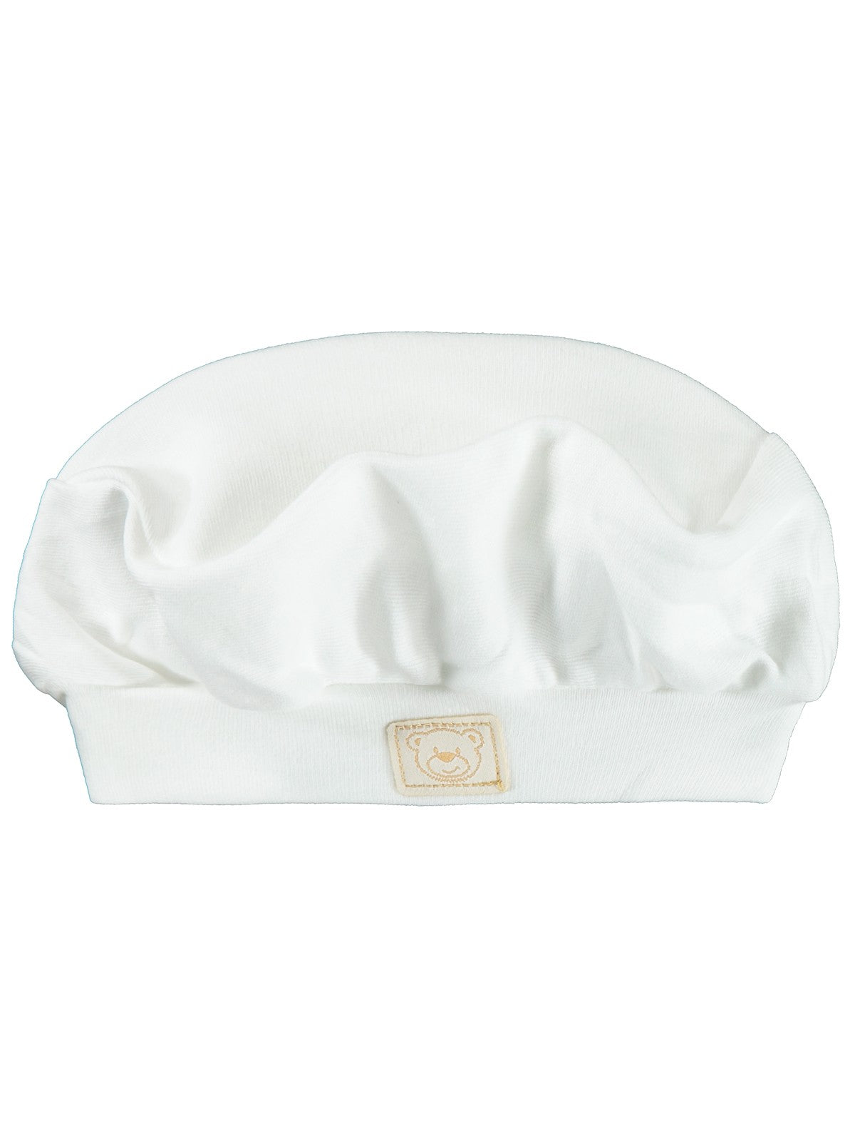 Civil Baby Ayıcık Kafa Unisex Aşçı Şapka - Ekru