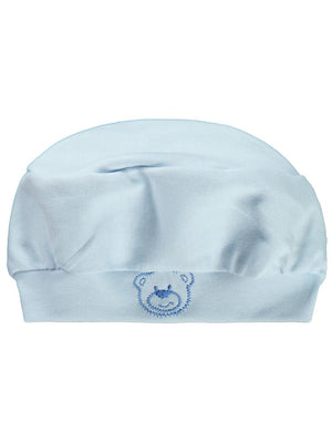 Civil Baby Ayıcık Kafa Unisex Aşçı Şapka - Mavi