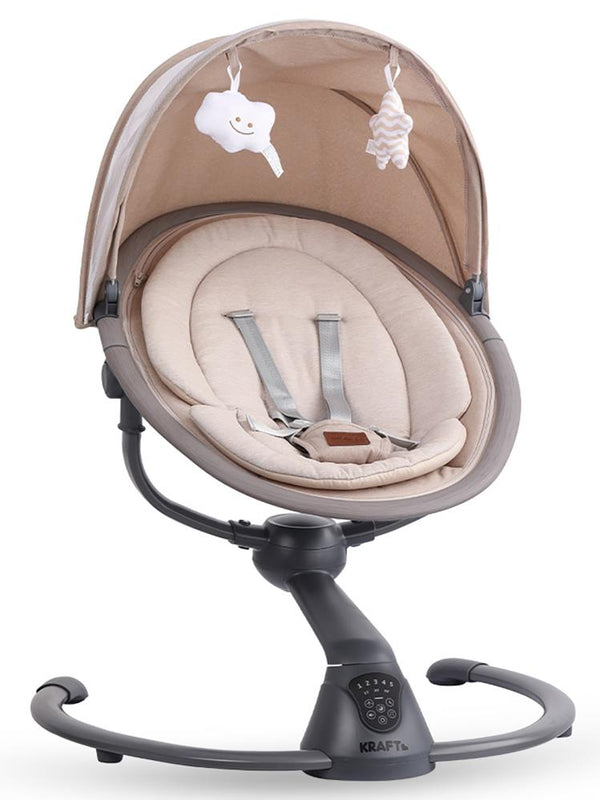 Kraft Soho Plus Elektrikli Salıncak - Bej