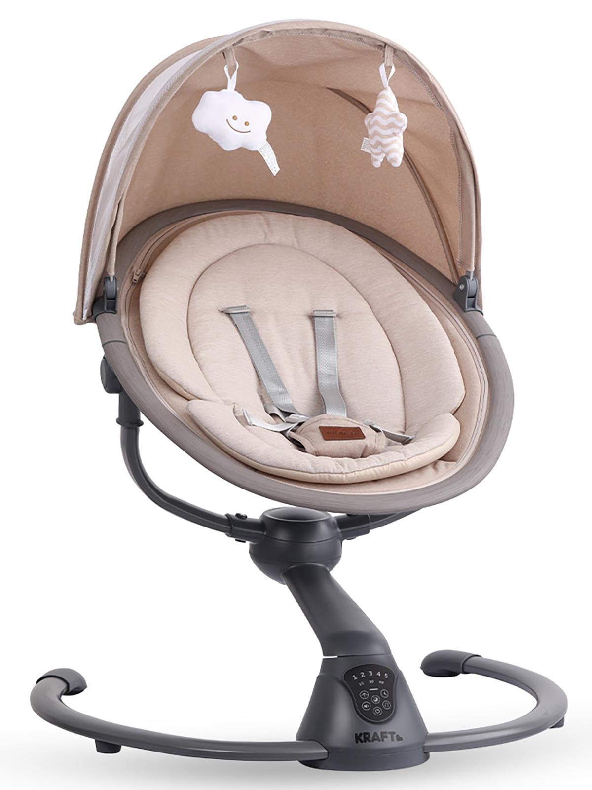 Kraft Soho Plus Elektrikli Salıncak - Bej