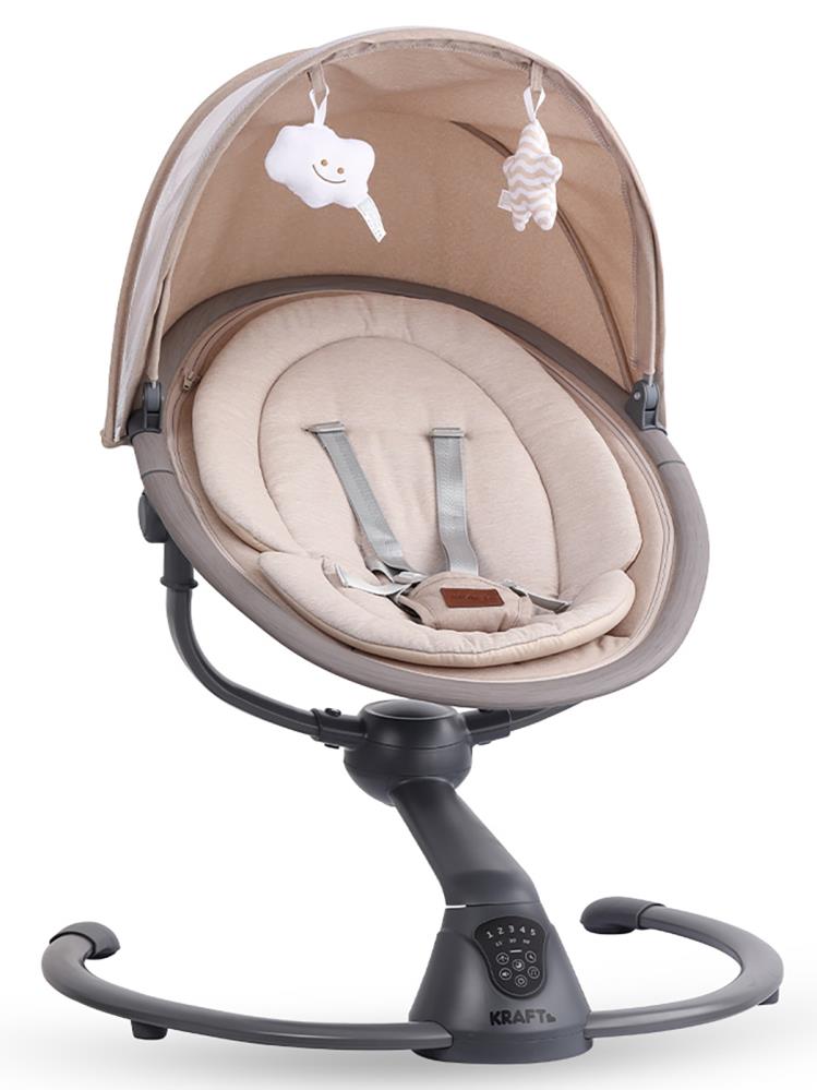 Kraft Soho Plus Elektrikli Salıncak - Bej