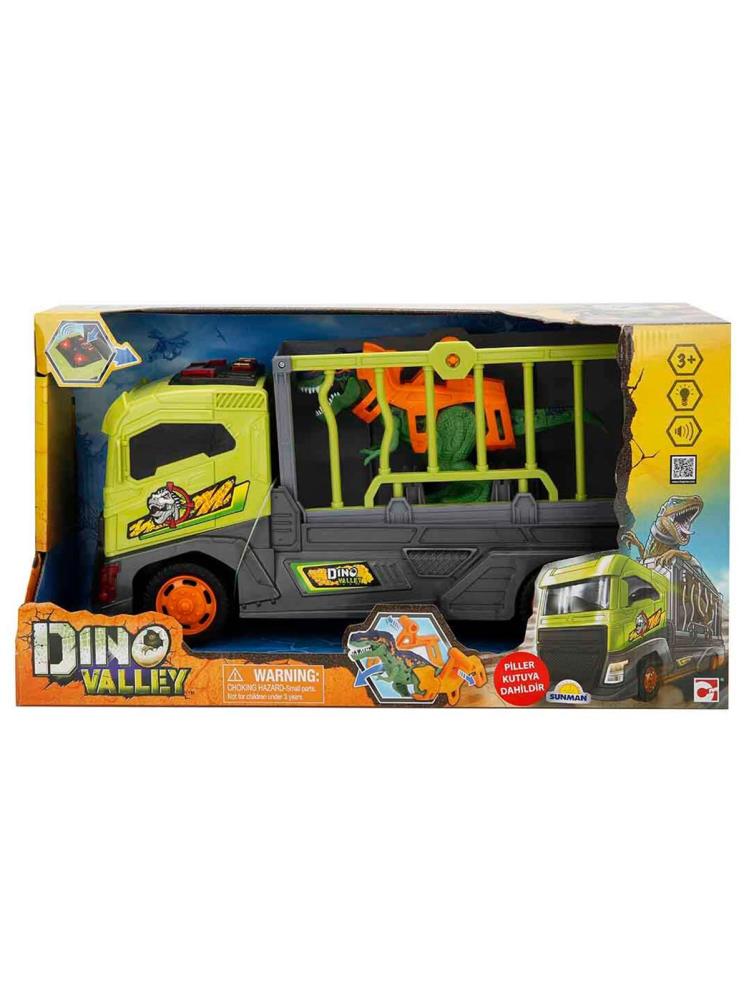Dino Valley Işıklı ve Sesli Dinozor Taşıma Aracı
