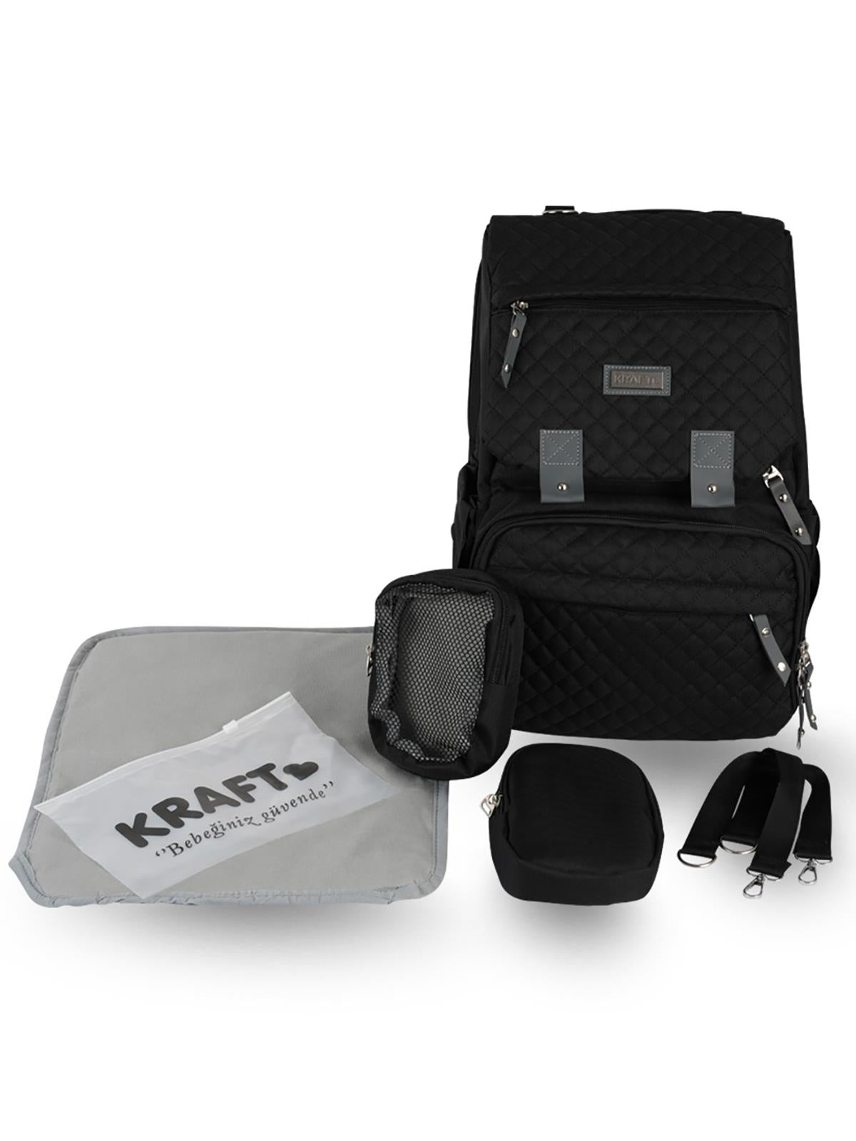 Kraft Arya Bebek Bakım Çantası - Siyah