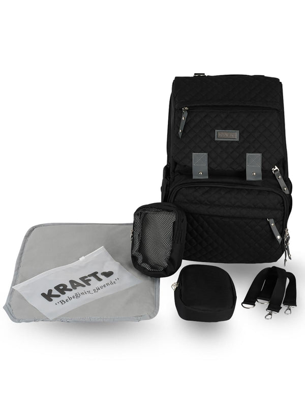 Kraft Arya Bebek Bakım Çantası - Siyah