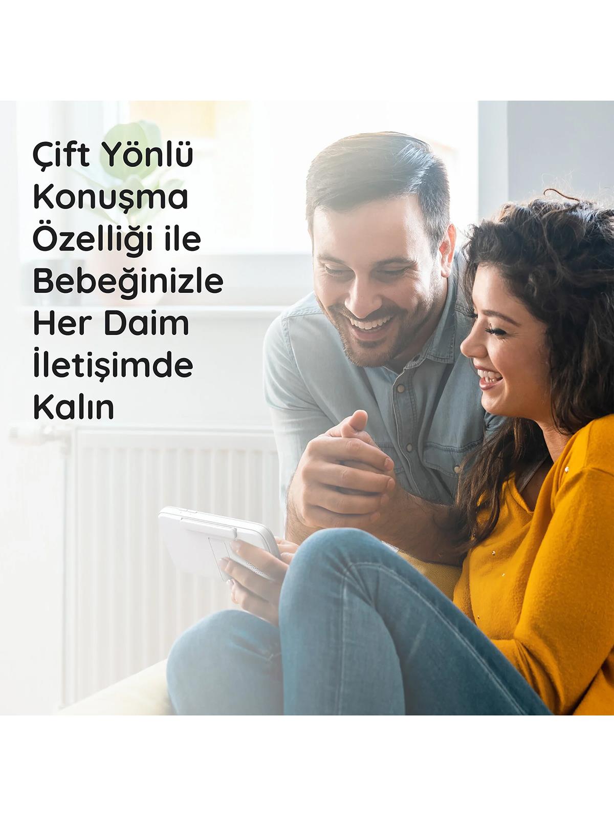 Hubble Nursery View Pro 5’’ Dijital Ekranlı Bebek Kamerası