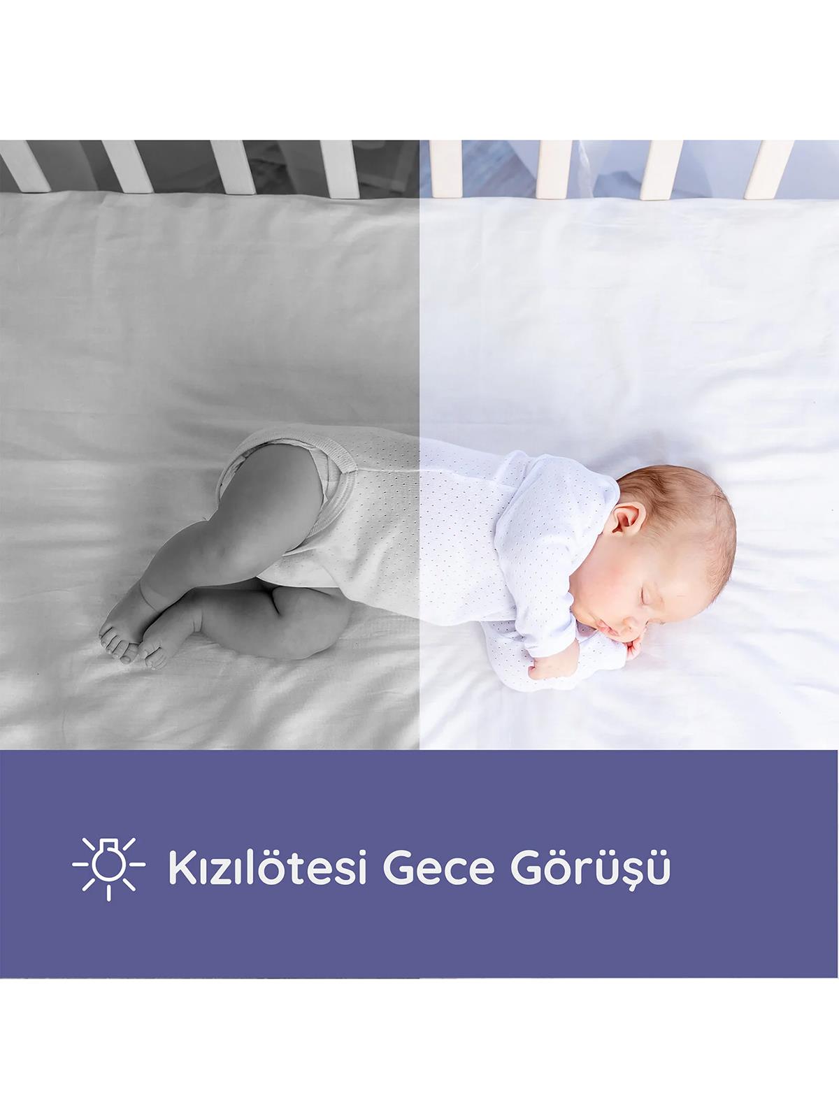 Hubble Nursery View Pro 5’’ Dijital Ekranlı Bebek Kamerası