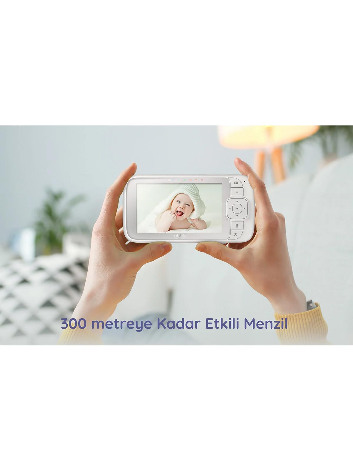 Hubble Nursery View Pro 5’’ Dijital Ekranlı Bebek Kamerası