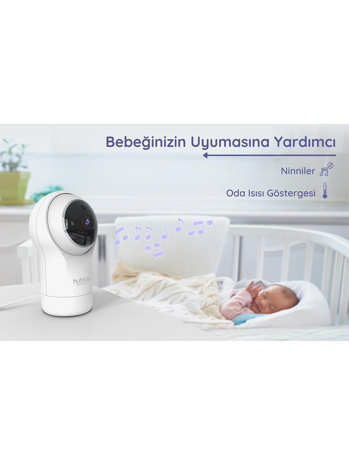 Hubble Nursery View Pro 5’’ Dijital Ekranlı Bebek Kamerası