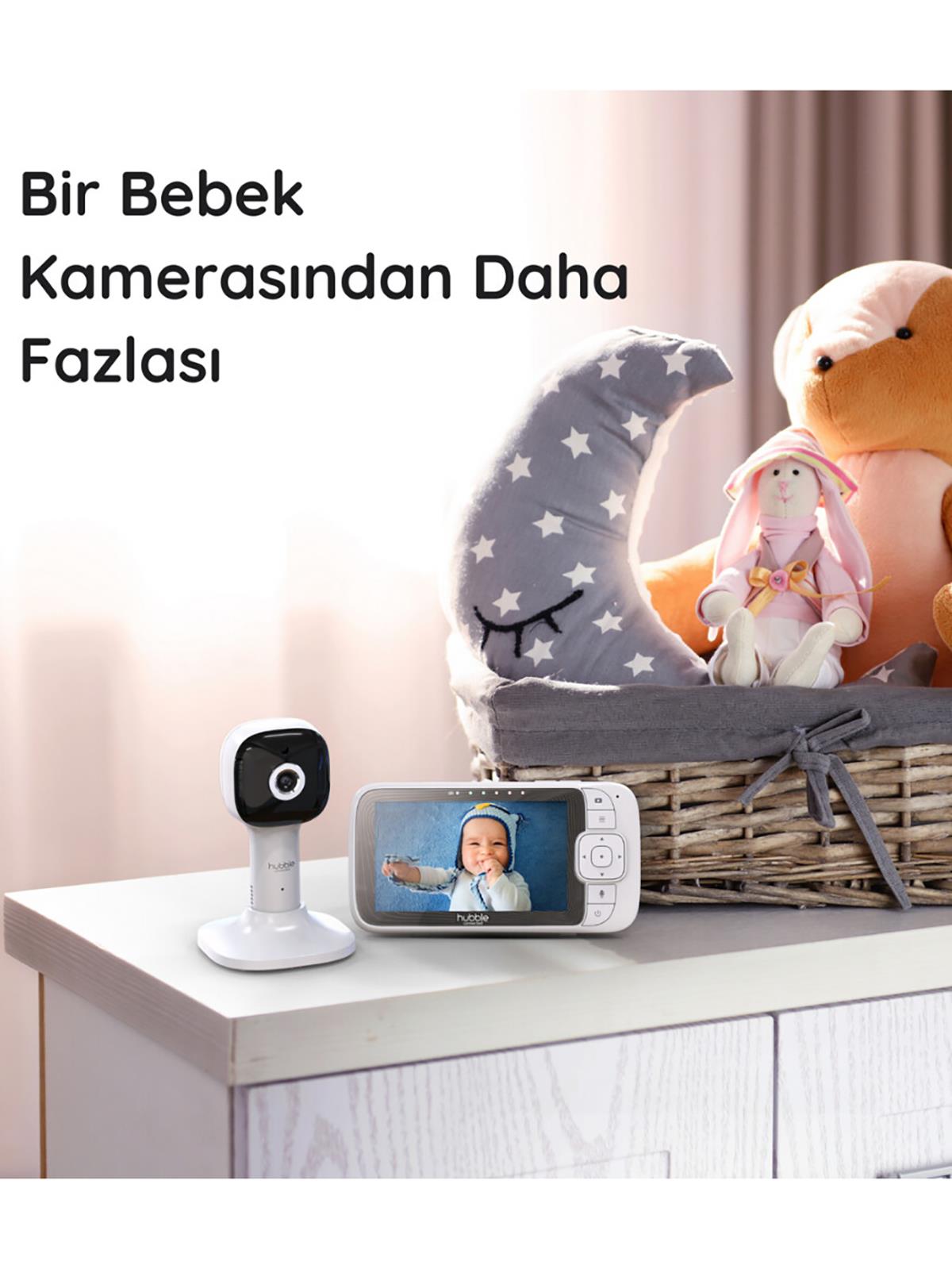 Hubble Nursery Pal Cloud Wifi-Connect 5’’ Dijital Ekranlı Bebek Kamerası