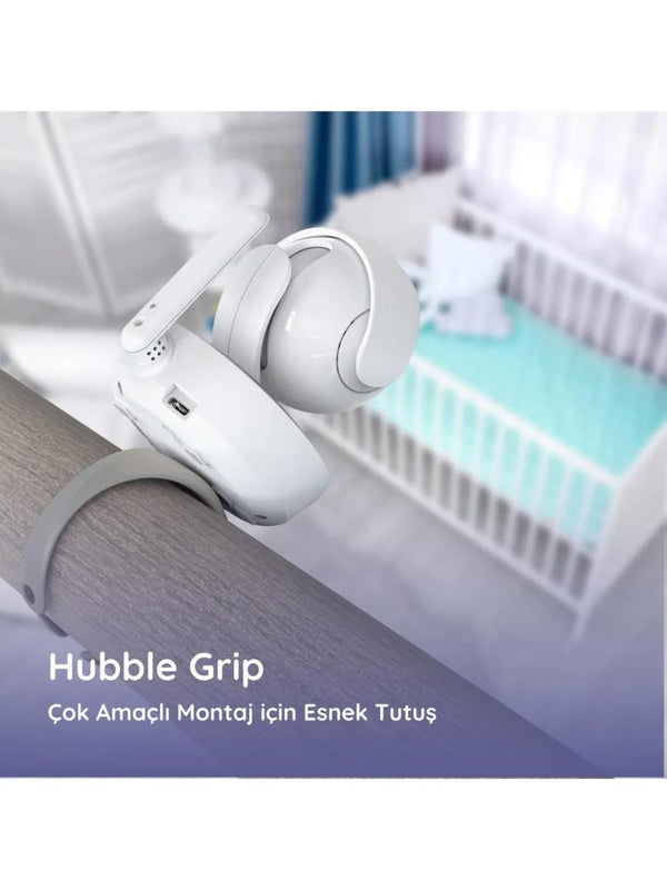 Hubble Nursery Pal Deluxe 5’’ Dokunmatik Ekranlı Pilli Bebek Kamerası