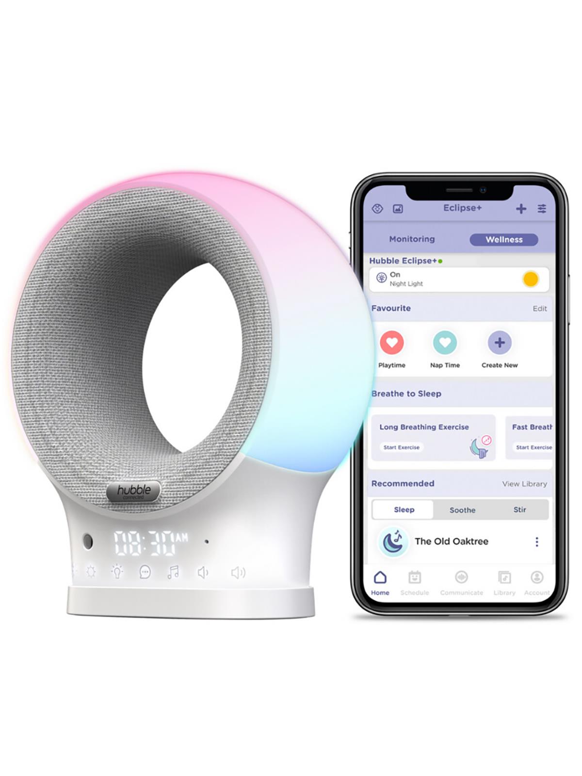 Hubble Eclipse Plus Bebek Telsizi Ninni Çalar Bluetooth Speaker Gece Lambası