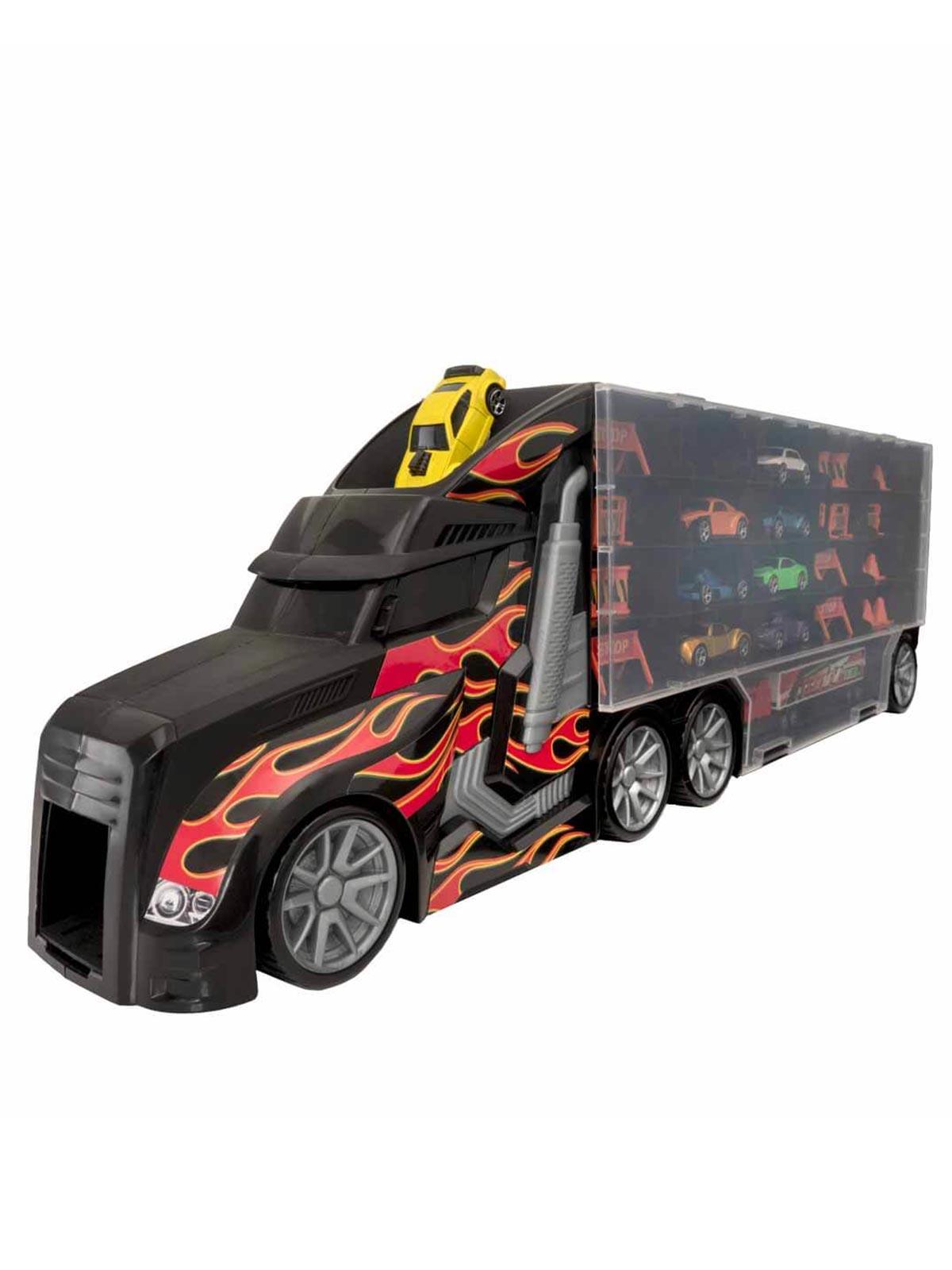 Sunman Oyuncak Auto Transporter 9 Araçlı Oyun Seti