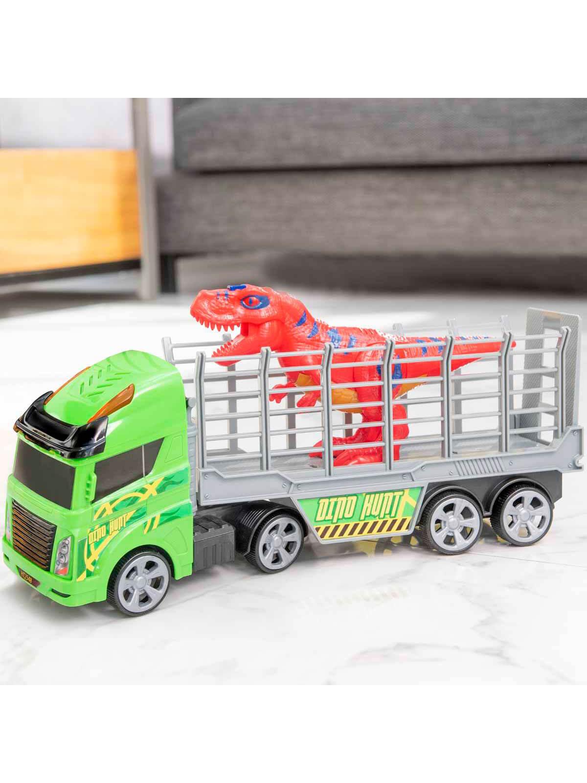 Sunman Oyuncak Mighty Machines Sesli ve Işıklı Dino Transporter