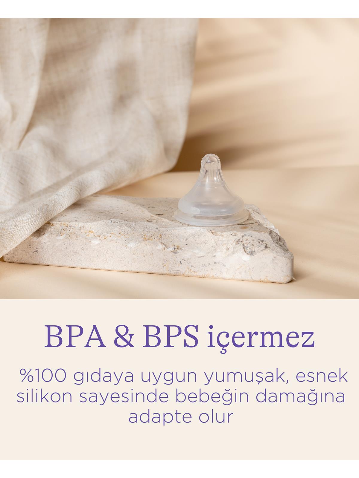 Lansinoh Natural Wave Biberon Seti 240 ml x 2