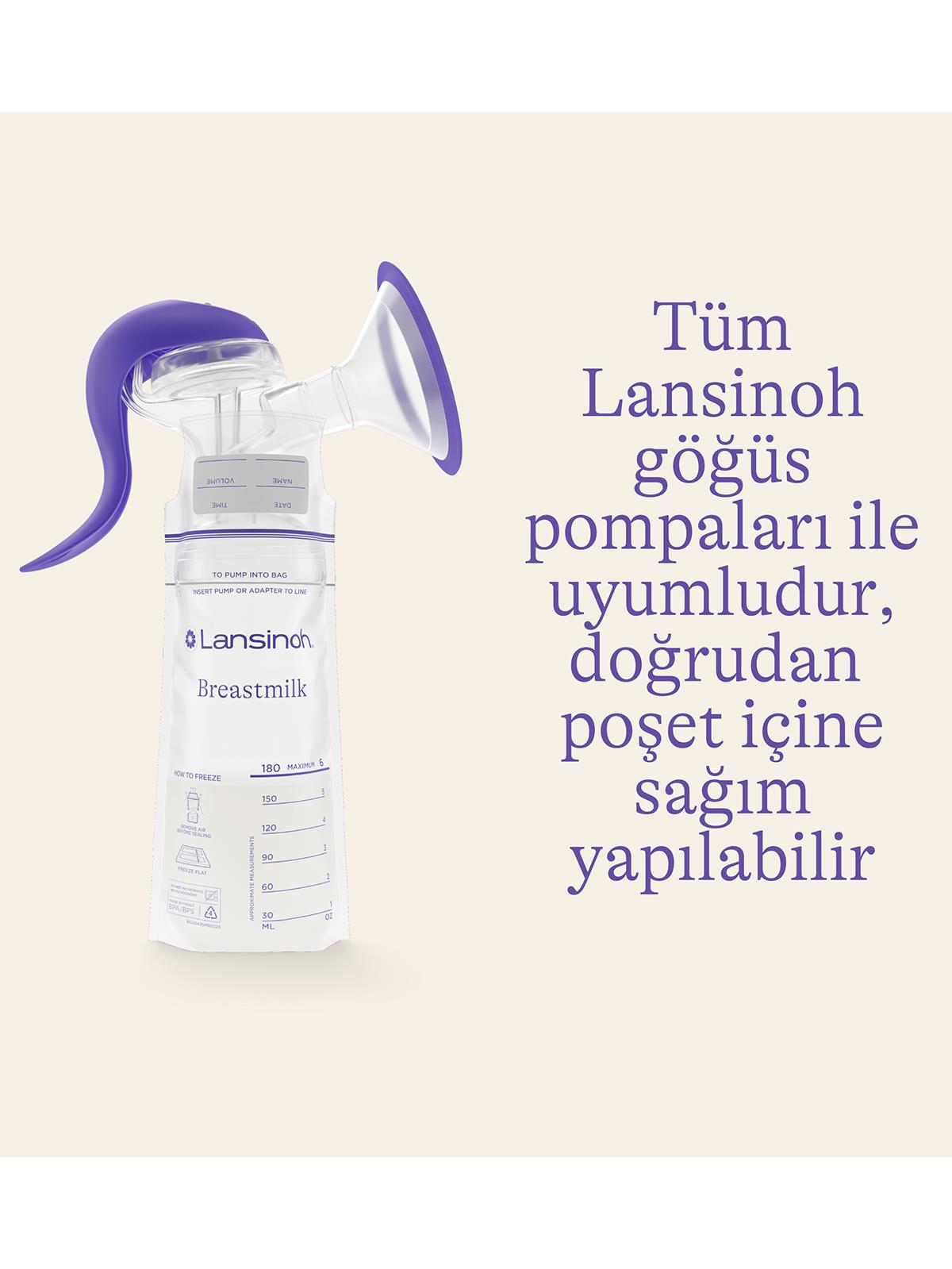 Lansınoh Sut Saklama Posetı 25 Lı