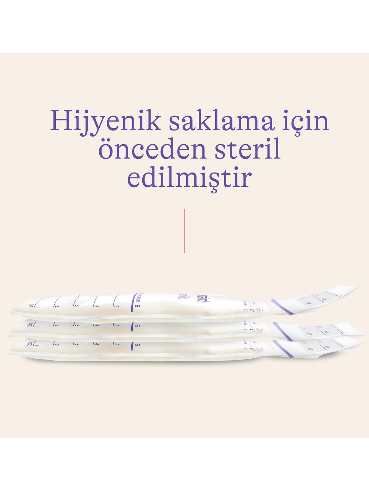 Lansınoh Sut Saklama Posetı 25 Lı