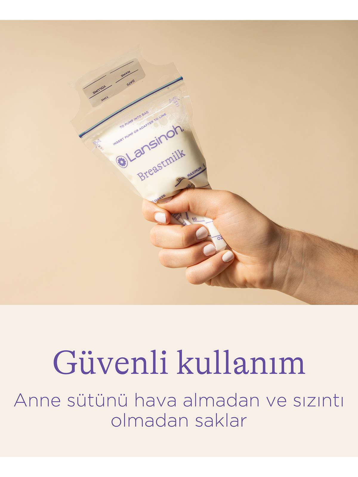 Lansınoh Sut Saklama Posetı 25 Lı