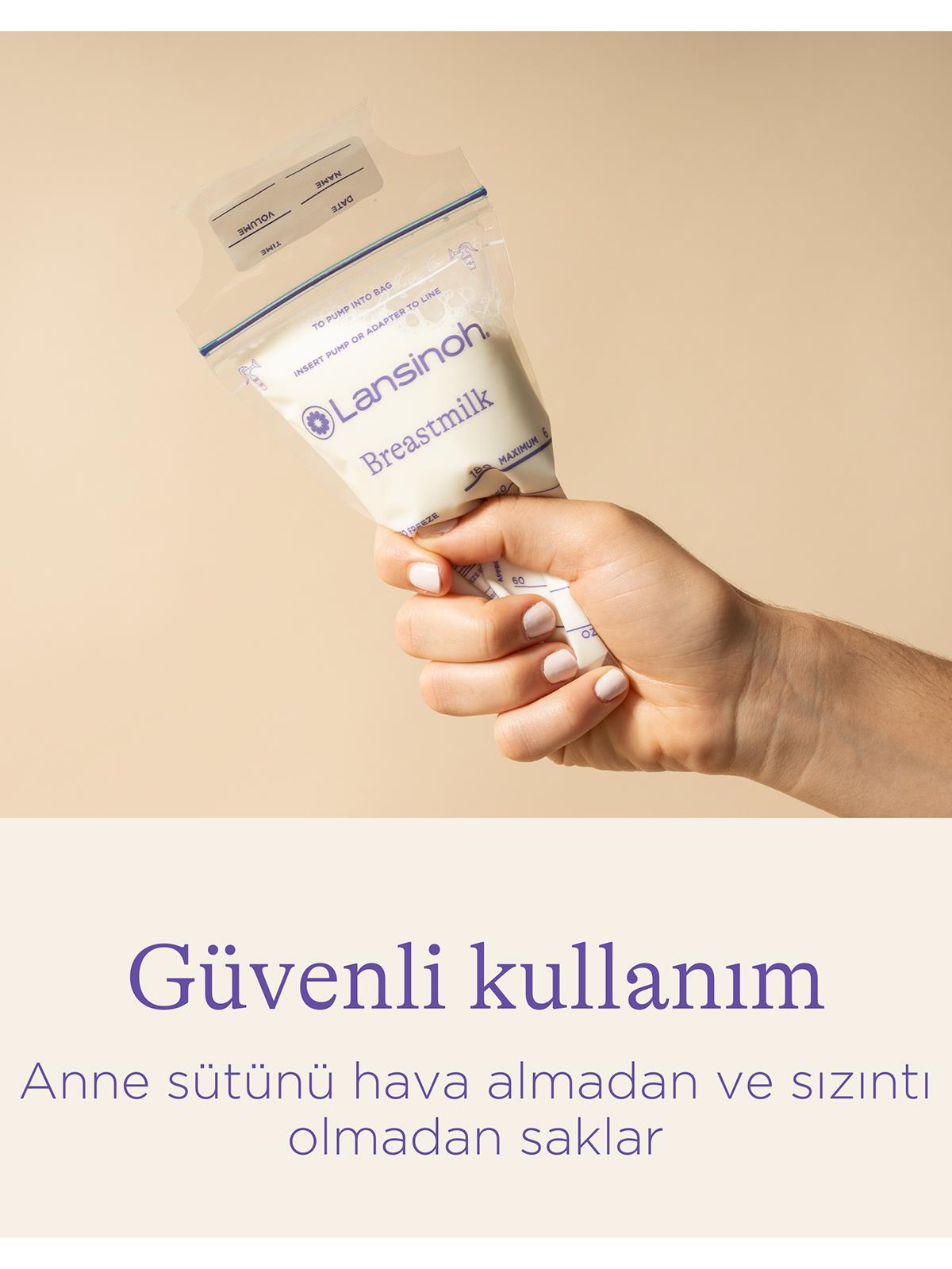 Lansinoh Anne Sütü Saklama Poşeti 50 Adet