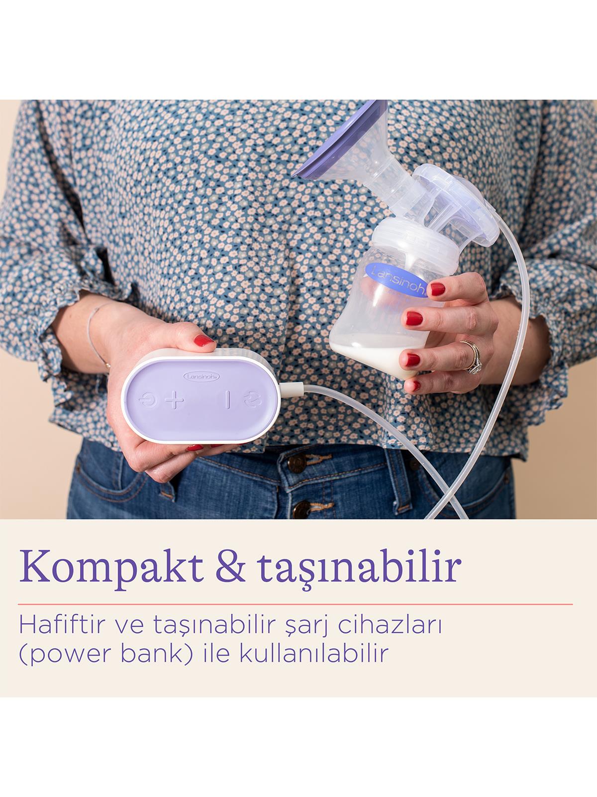 Lansinoh Kompact Tekli Elektrikli Göğüs Pompası