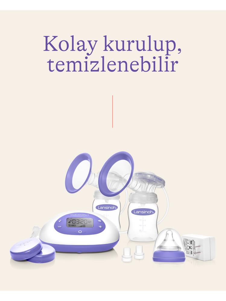 Lansinoh Çiftli Elektrikli Göğüs Pompası