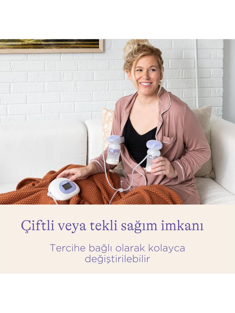 Lansinoh Çiftli Elektrikli Göğüs Pompası