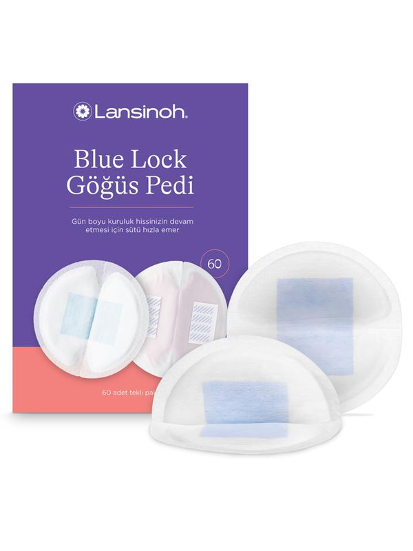 Lansınoh Blue Lock Göğüs Pedi 60 Adet